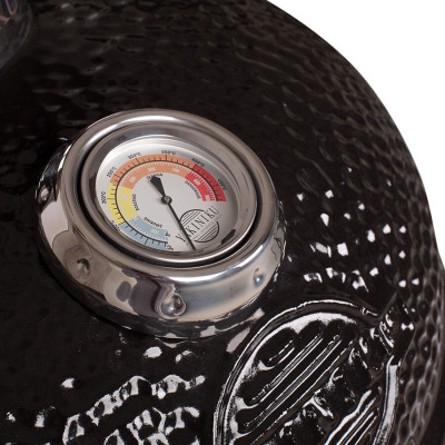 Pack Barbecue céramique YAKINIKU X-Large Pro-Set : Housse + Rehausseur + demi grille en fonte + demi plaque TEPPANYAKY et Woodchipper